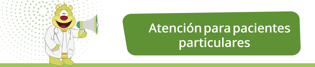 imagen sobre particulares particulares Formulario de Atención Paciente Particular