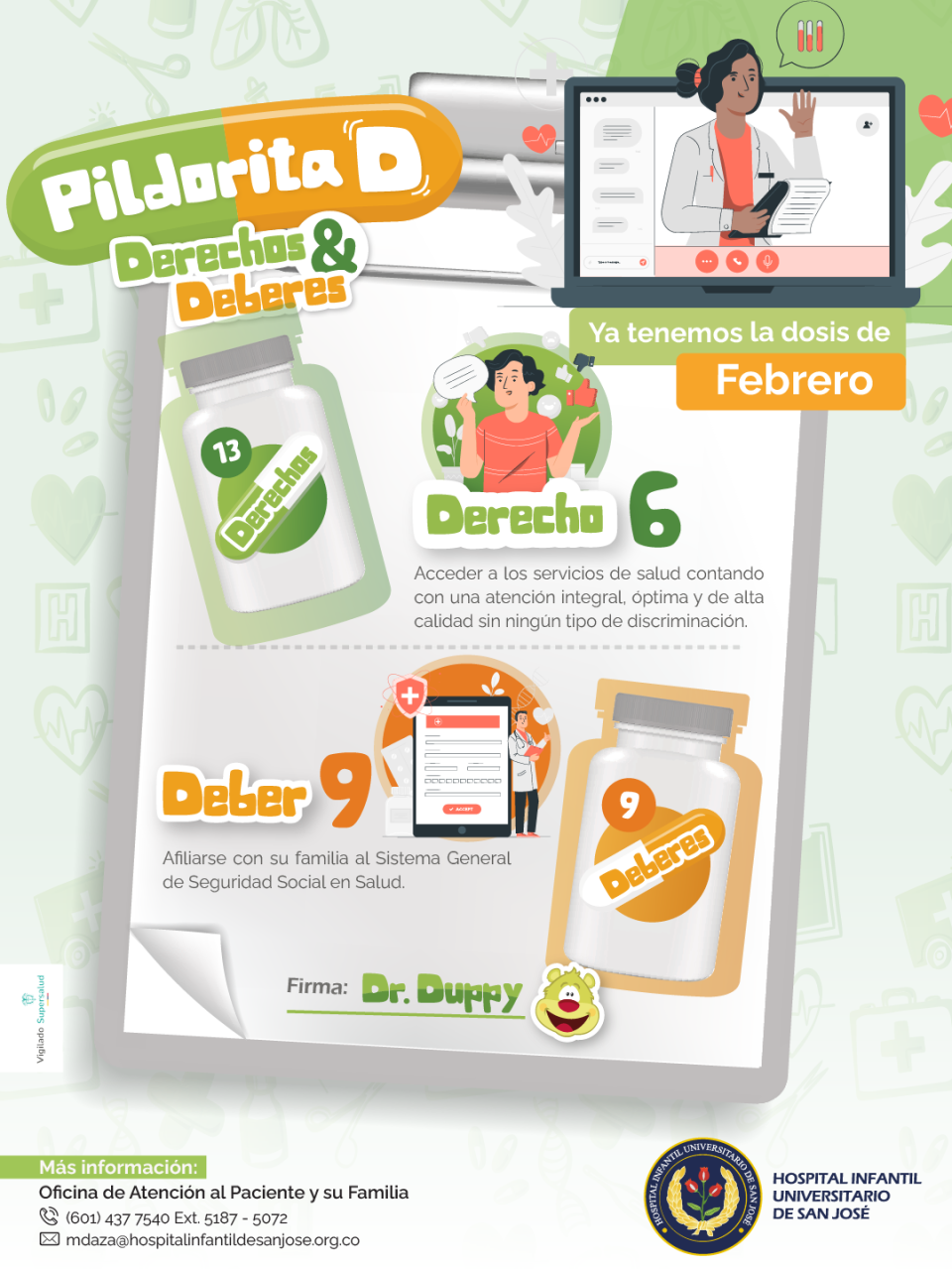 Pildorita D febrero 2026