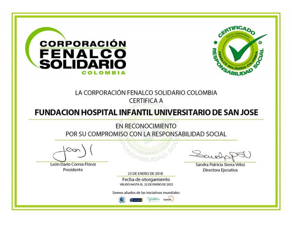 Somos una institución comprometida con la responsabilidad social.