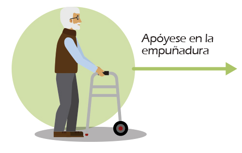 apoyo-caminador Elementos de rehabilitación