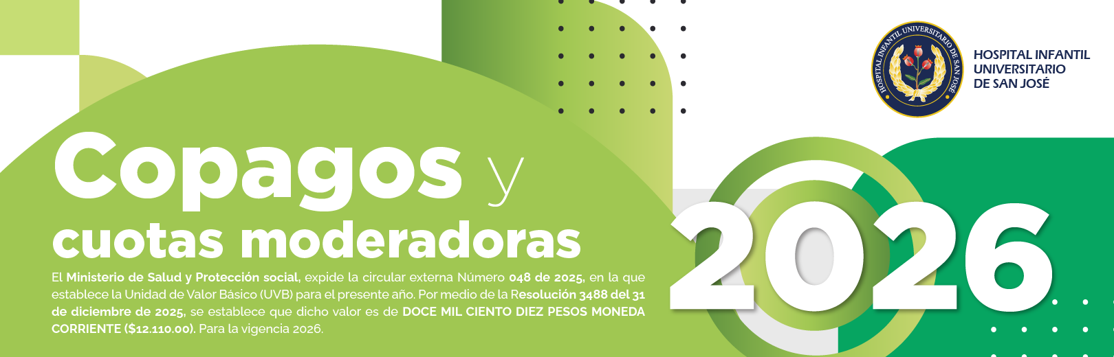 BANNER-COUTAS-MODERADORAS-COPAGOS Hospital Infantil Universitario de San Jos&eacute;