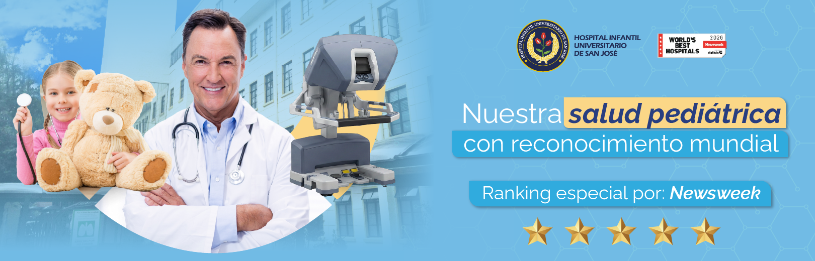 BANNER-RANKING-NEWSWEEK Hospital Infantil Universitario de San Jos&eacute;